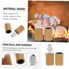 Ipetboom Travel-sized Wooden Essential Oil Bottle Portable Bottle Essential Oil