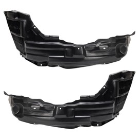 TRQ TRQ Front Inner Fender Liner Set Compatible with 2010-2015 Mitsubishi Lancer MI1248131 MI1249131