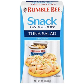 Bumble Bee Snack on the Run Tuna Salad with Crackers Kit, 3.5 oz (Pack of 16)