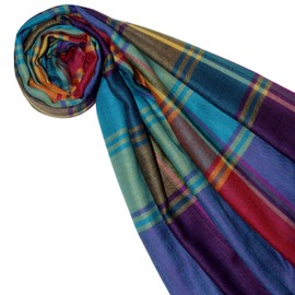 Lorenzo Cana 78360 Women's Pashmina Scarf 100% Cashmere Light Cuddly Soft Cashmere Scarf Cashmere Pashmina, multicoloured