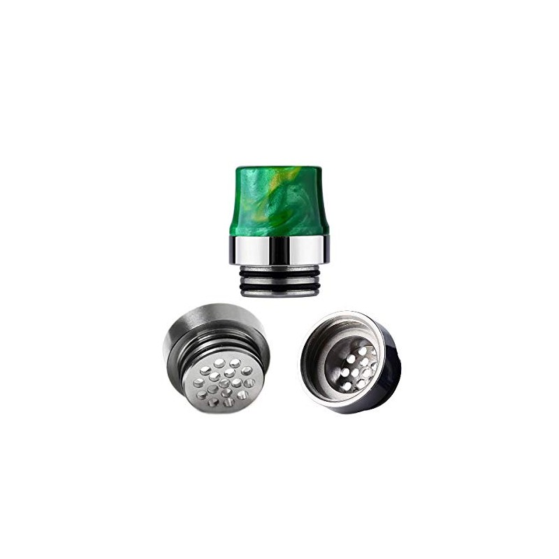 Drip tip mouthpiece for evaporator with 810 connection made of