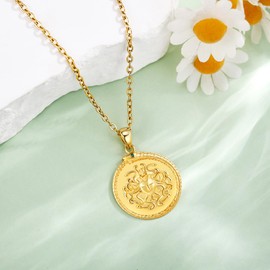 DAYLINLOVE Medusa Necklace 925 Sterling Silver Ouroboros Snake Necklace Medusa Snake Pendant Necklace Myth Goddess Jewelry Gift for Women Mother