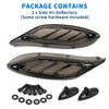 Adjustable Air Deflector, PSLER Side Wing Deflectors Fairing Air Deflector