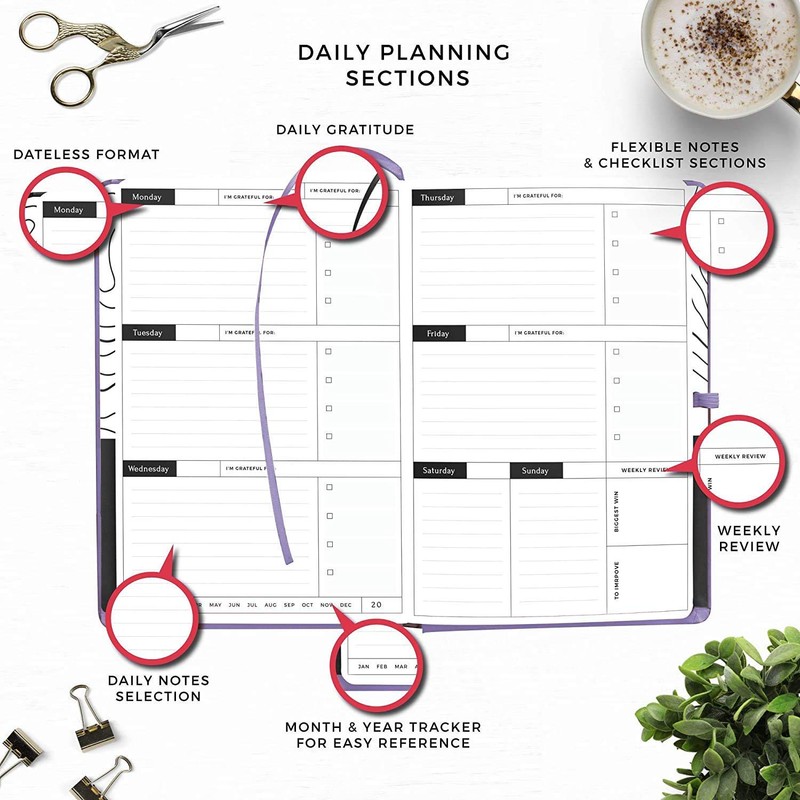Smart Academic Planner - A5 Size 8.6 x 5.7 inches