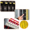 258PCS Circuit Breaker Labels Fuse Box Stickers Electrical Panel Labels