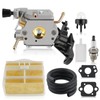 Carbhub C1M-EL37B Carburetor for Husqvarna 445 445E 450 450E Gas