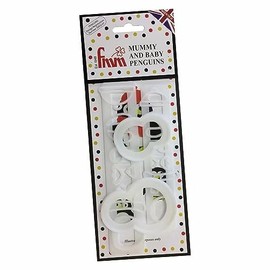 FMM Mummy & Baby Penguin Cutter Set (also makes an Easter chick and Robin)
