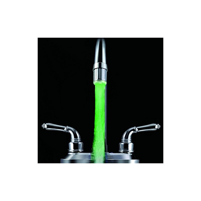 7 Color LED Light Changing Glow Shower Stream Water Faucet