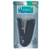 Max Vaimo 11 FLK Manual Stapler with Flat Stapling Black