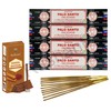 Rushant Sandal Saffron Dhoop Sticks with Satya Palo Santo Incense