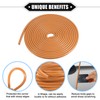X AUTOHAUX Car Door Edge Guard, 16.4ft U Shape Rubber