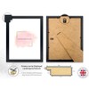 Alison Kingsgate Elegant Sleek Black 6x4 Inch Frame Size (15.24x10.16cm)