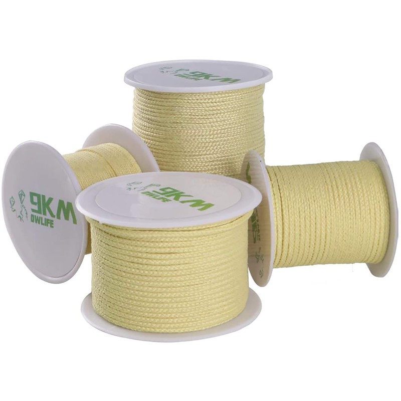9KM DWLIFE Kevlar Cord, 100% Kevlar Fiber, Blades, Load Capacity