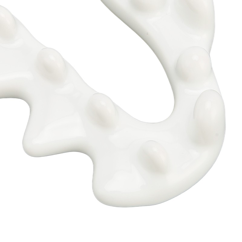 Body Face Ceramic Gua Sha Massager Static Free Eliminate Cellulite