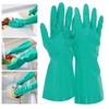 Healifty Oil Resistant Rubber Gloves Housework Dishwashing Gloves Waterproof Gloves