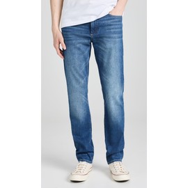 DL1961 Men's Russell Slim Straight Performance Jeans 34", North Beach, Blue, 34