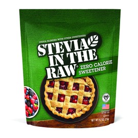 STEVIA IN THE RAW, Zero Calorie Granulated Sweetener, 9.7 OZ. Bakers Bag (6 Pack)