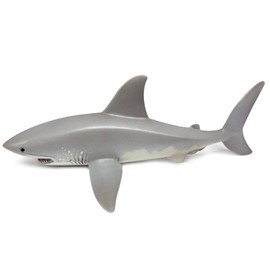 Solid Sea Animals Educational Toys,Simulation Ocean Shark Sea Creature Toy for Toddlers Kids (Great White Shark)