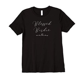 Womens Blessed Birdie Premium T-Shirt
