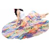 Afibi Women Full/Ankle Length Blending Maxi Chiffon Long Skirt Beach