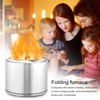 Fire Pit Portable Outdoor Wood Burning Patio Backyard Firepit for