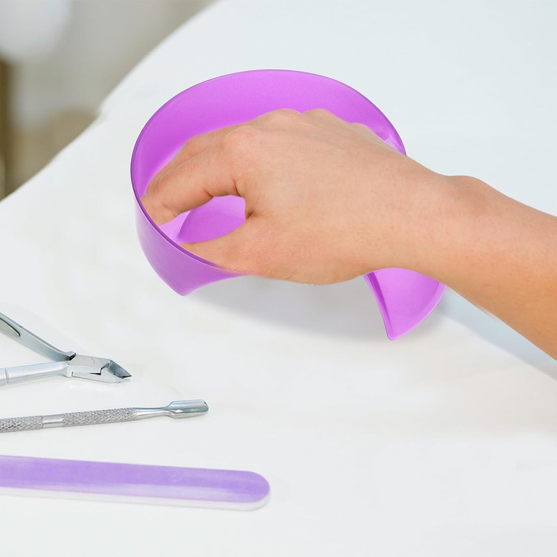 3 Piezas Cuenco de Remojo para Manicura de Herramienta de