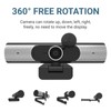 USB Webcam, 2K 30fps Auto Focusing Webcam with HiFi Speaker,