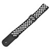 Bnineteenteam Ukulele Strap, Black and White Check Pattern, Adjustable Guitar