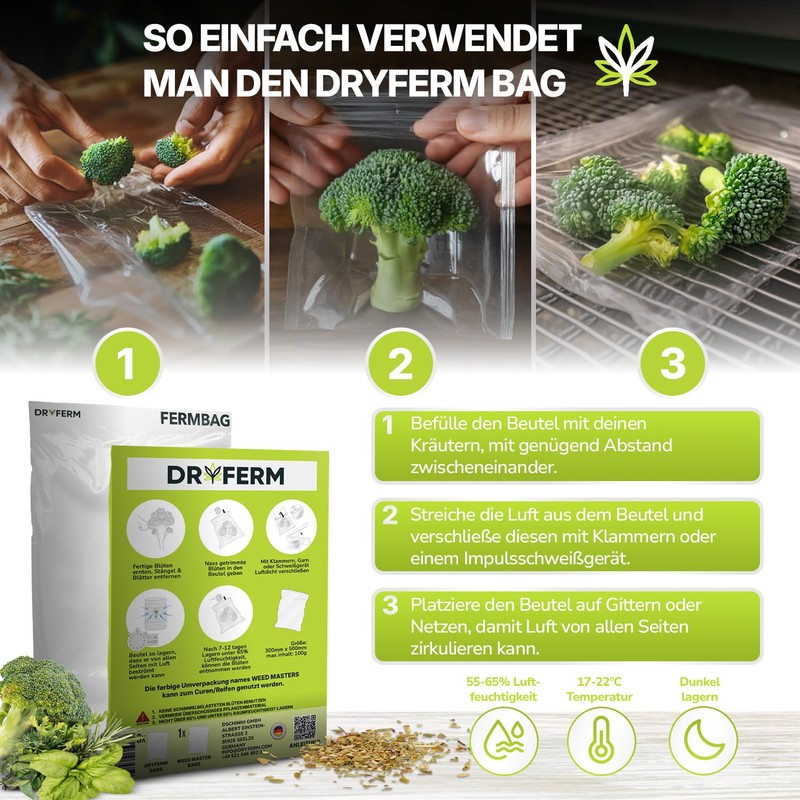 Dschinni DryFerm - Revolutionary Dry Bag Ripening & Drying Bag