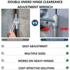 Boxonly Adjustable Hinge Gap Wrench – 2024 New Heavy Duty