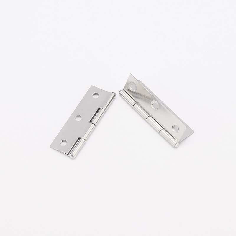 Unxuey Door Hinges, 16Pcs 2.12inch Folding Butt Hinges, Stainless Steel