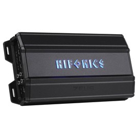 Hifonics Zeus Delta 1,350 Watt Compact 4 Channel Nickel Plated Mobile Car Audio Amplifier with Auto Turn On Feature, ZD-1350.4D, Black