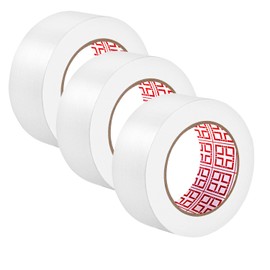 Bethone 3-Pack Duct Tape White Heavy Duty - 1.88 in 66 Yds Total Waterproof No Residue Strong Adhesive Duct Tape Tearable for Indoor Outdoor Use,Multi Purpose Home Repair