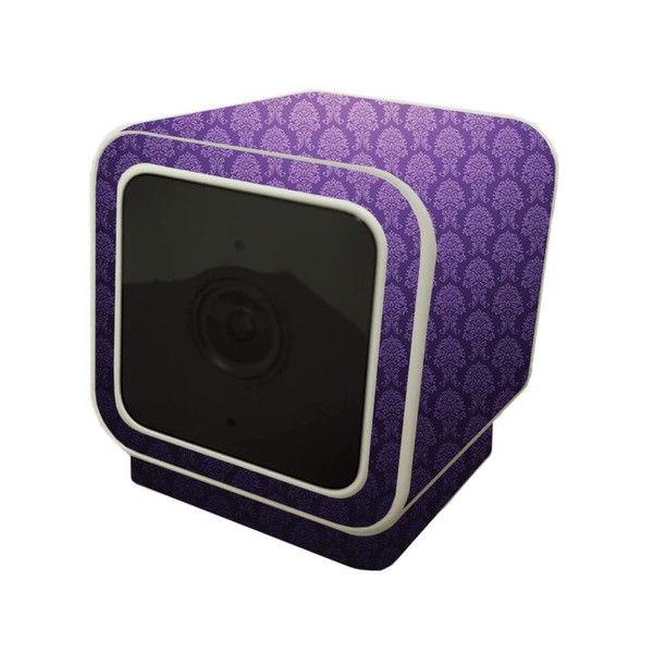 MightySkins Skin Compatible with Wyze Cam V3 - Antique Purple