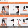 ieron 4 Pack Garage Hooks Shed Steel Garage Tool Storage