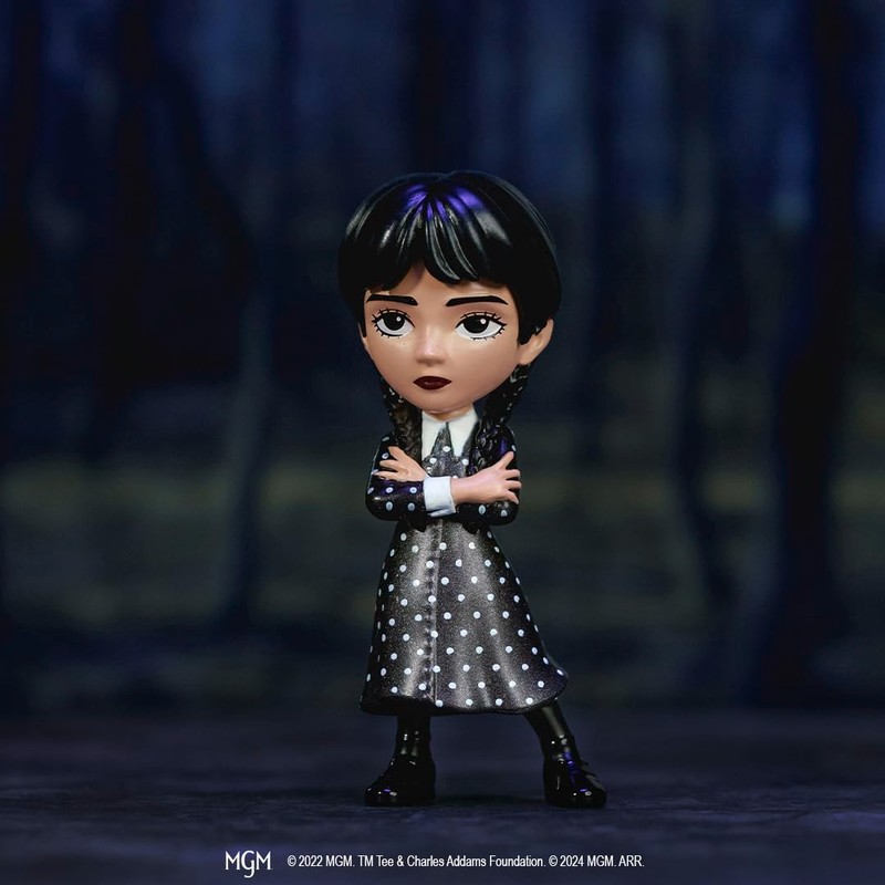 Jada Toys Wednesday Pack of 4 Figures 2.5 Inches Normal