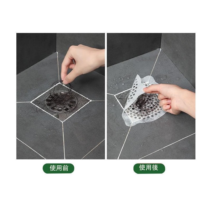 Drain Net, Drain Sticker, Waste Filter, Paper Bristle Filter, Paper
