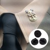 30pcs Rubber Pin Back,Butterfly Clutch Backings,Pin Safety Backs Replacement Uniform