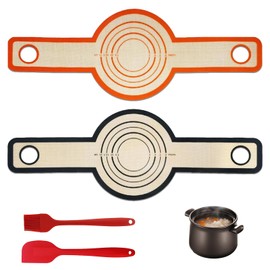 BEHEY Sourdough Starter kit, Bread Baking Gift Set, Cooking Tool for Bread Making Baking Fermentation, Orange