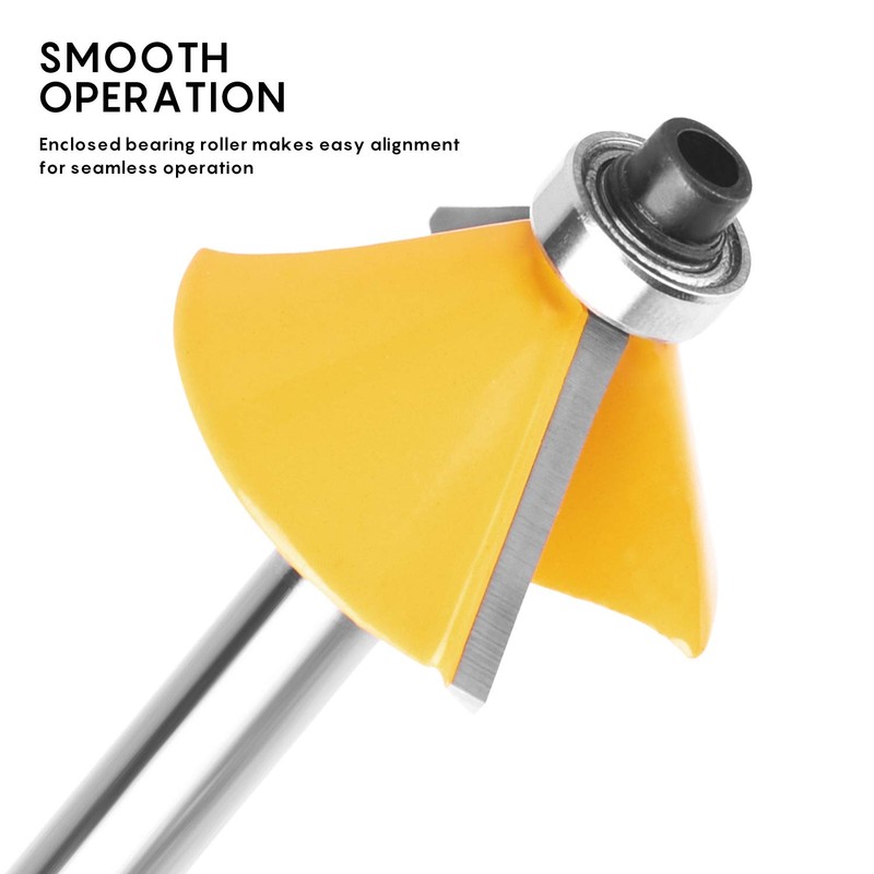 KOWOOD Router Bits Set of 15 Pieces 1/4 Inch Woodwork