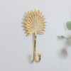 Melody Maison Gold Palm Leaf Wall Hook