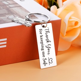 KINMES School Bus Driver Appreciation Gifts Christmas Stocking Stuffer Birthday Gifts for Bus Drivers Keychain Thank You Gifts for New Driver, Retirement Thanksgiving Day Leaving Graduation Keepsake