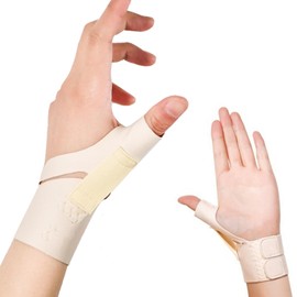 Clcyricher 手首 親指 サポーター 超薄 親指の固定 腕 サポーター 親指 リストバンド 柔らかいサポート 怪我防止 家事 作業 スポッツ パソコン/スマホ操作 日常生活 男女兼用