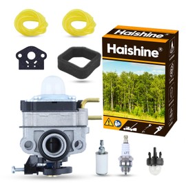 Haishine 753-06258A Carburetor for Ryobi 307160001 RY252CS RY253SS RY251PH RY254BC Trimmer with Spark Plug etc