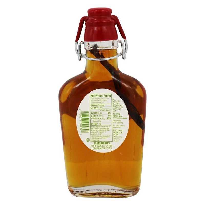 Cinnamon Infused Maple Syrup