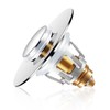 2 in 1 Bathroom Sink Stopper and Hair Catcher, Universal