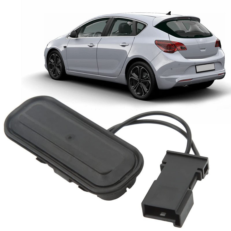 Tailgate Release Switch, ABS Black Tailgate Switch, 13359895 Liftgate Trunk