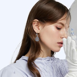 Mustard Seed Earrings Sterling Silver Mustard Seed Faith Flower Dangle Earrings Christian Jewelry Gifts for Women