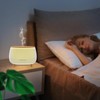 APOMATOT 2-in-1 BT Speaker & Ultrasonic Essential Oil Diffuser,Aromatherapy Diffuser
