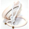 Our White Bathroom Shower Rope Clock with a Clear Easy